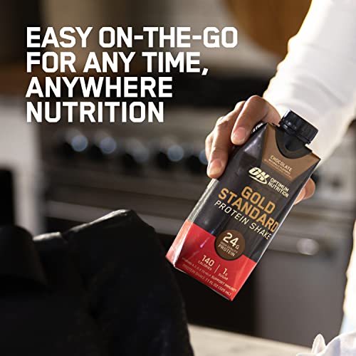 Optimum Nutrition Gold Standard Protein Shake, Vanilla, 11 Fl Oz - Image 4