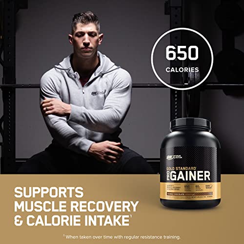 Optimum Nutrition GS Pro Gainer Protein Powder, Double Chocolate - Image 3