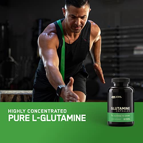 Optimum Nutrition L-Glutamine Muscle Recovery Capsules, 1000mg - Image 3