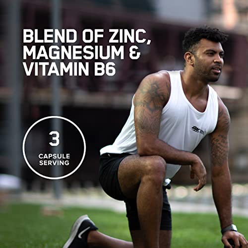 Optimum Nutrition Muscle Recovery Zinc Magnesium Supplement, 180 Count - Image 4