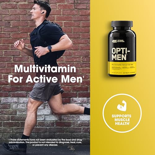 Optimum Nutrition Opti-Men Daily Multivitamin, 240 Count - Image 3