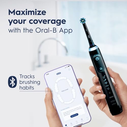 Oral-B Genius X Rechargeable Electric Toothbrush, Midnight Black - Image 5