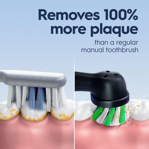 Oral-B Genius X Rechargeable Electric Toothbrush, Midnight Black - Image 2