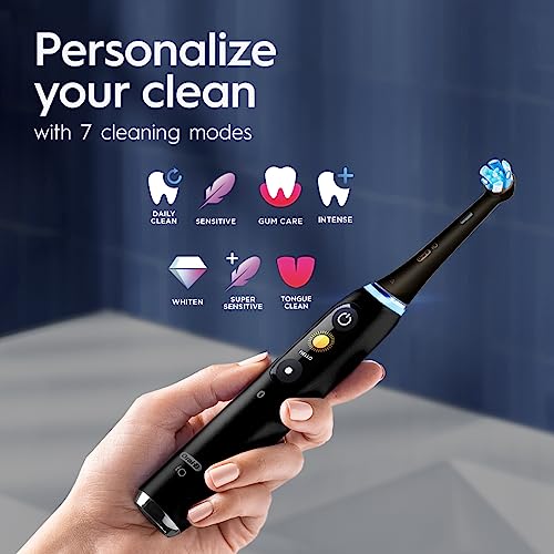 Oral-B iO Series 9 Electric Toothbrush, Black - Image 4