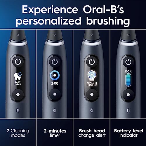 Oral-B iO Series 9 Electric Toothbrush, Black - Image 5