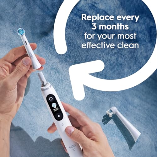 Oral-B iO Series Ultimate Clean Brush Heads, 4 Count, Black - Image 4