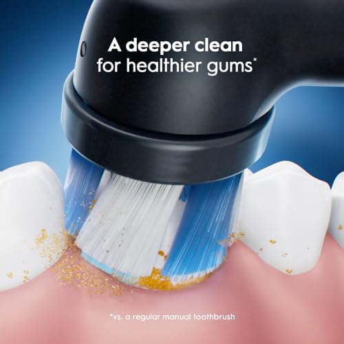 Oral-B iO Series Ultimate Clean Brush Heads, 4 Count, Black - Image 5
