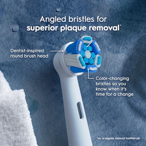 Oral-B iO Series Ultimate Clean Brush Heads, 4 Count, Black - Image 2