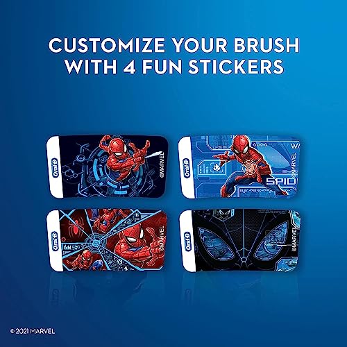 Oral-B Kids Electric Toothbrush Featuring Spiderman - Image 4