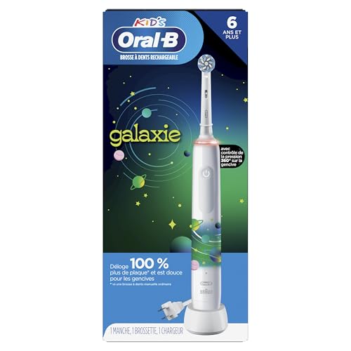 Oral-B Kids Electric Toothbrush With Timer, Galaxy - Image 2