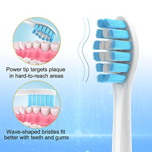 OralClass Toothbrush Heads - Medium Soft, 8 Pack - Image 4