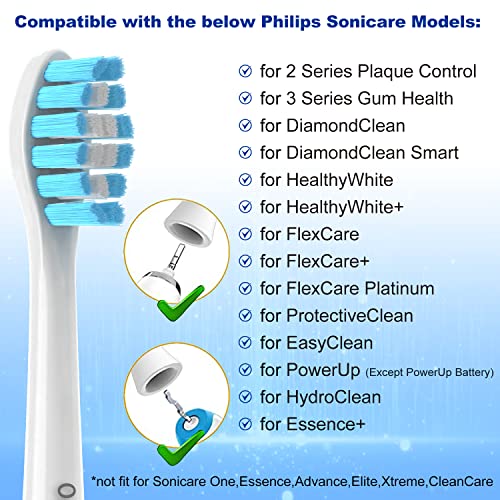 OralClass Toothbrush Heads - Medium Soft, 8 Pack - Image 2