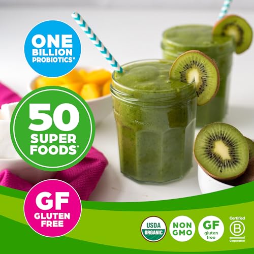 Orgain Organic Greens Powder With Probiotics & Superfoods - Image 5