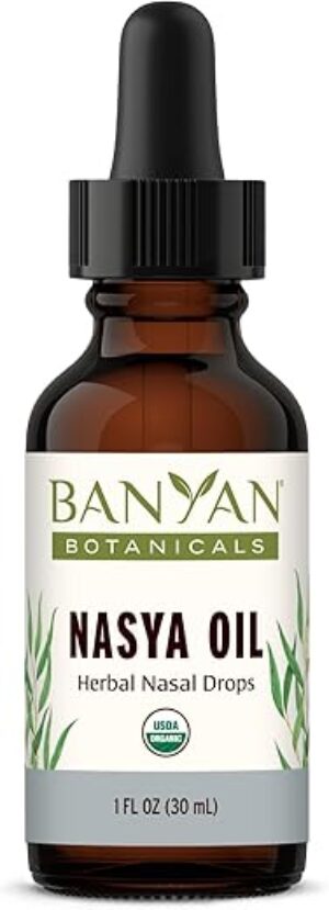 Banyan Botanicals Organic Herbal Nasal Drops For Breathing