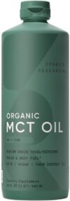 Sports Research Organic MCT Oil – Keto & Vegan