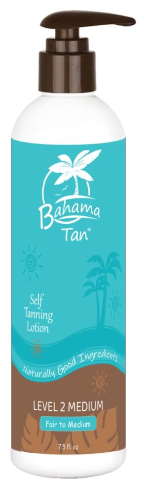 Bahama Tan Organic Self Tanner Lotion - Realistic Fake Tan & Self Tan Lotion
