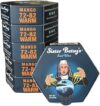 Sister Betsy’s Surf Wax Original Formula Surfboard Wax, White, 6 Pack