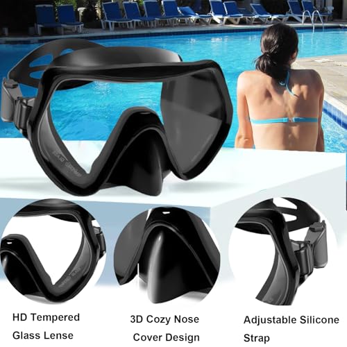 Otowaving Snorkeling Gear with Panoramic View Mask - Image 4