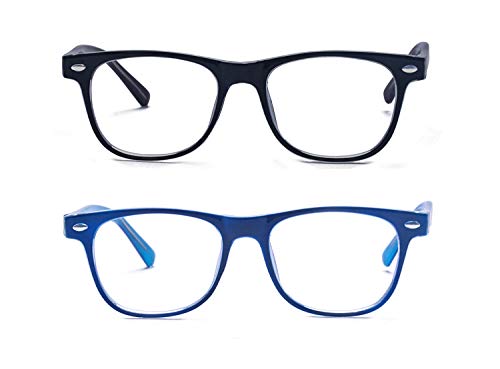 Outray Kids Blue Light Blocking Glasses (Set Black+Blue, 46) - Image 3