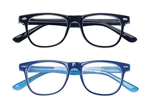 Outray Kids Blue Light Blocking Glasses (Set Black+Blue, 46) - Image 2