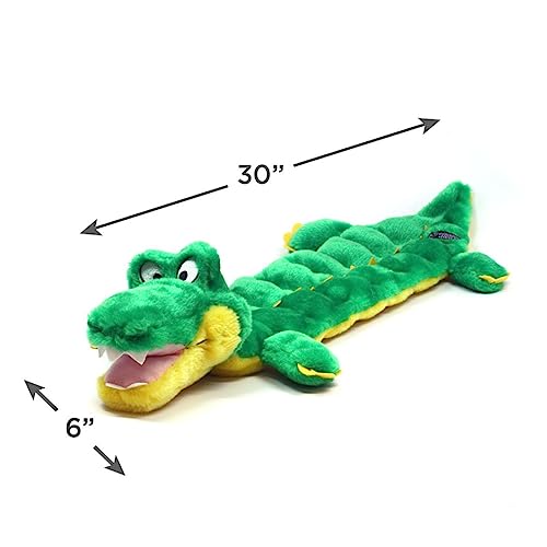 Outward Hound Squeaker Matz Plush Gator Toy, XL - Image 5