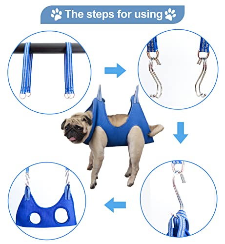 OVTEXZOG Cat/Dog Grooming Sling for Nail Clipping - Image 3