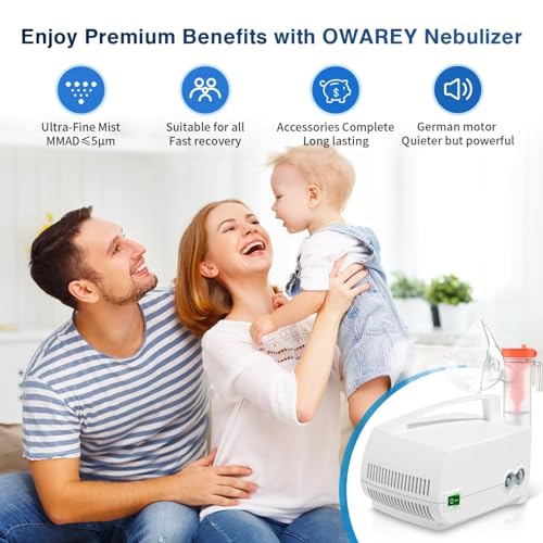 OWAREY Nebulizer Machine With Tubing And Masks - Image 3