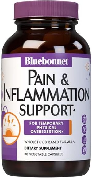 Bluebonnet Pain & Inflammation Support, 30 Vegetable