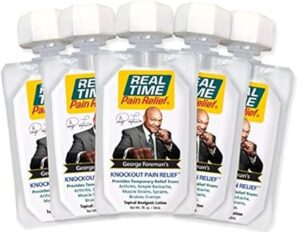 Real Time Pain Relief Pain Relief Knockout Formula, 5 Pack