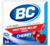 BC Pain Relief Powder, Cherry, 24 Ct