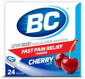 BC Pain Relief Powder, Cherry, 24 Ct
