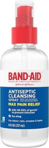 Band-Aid Pain Relieving Antiseptic Cleansing Spray