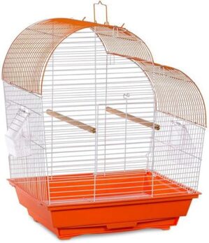 PH Prevue Hendryx Palm Beach Waterfall Roof Bird Cage SP21003O/W
