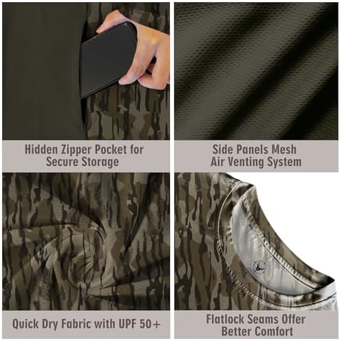 Palmyth Men's Camo Sun Fishing Shirt - Image 2