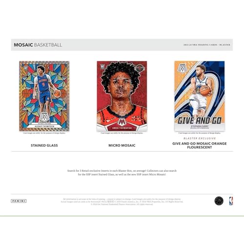 Panini 2023-24 Mosaic Basketball Blaster Box - Image 2