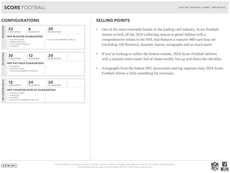 Panini 2024 Football NFL Trading Card Box - Image 5