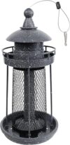 Twinkle Star Panorama Gazebo Lighthouse Birdfeeder, Grey