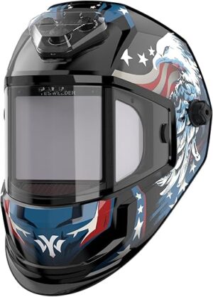 YESWELDER Panoramic Auto Darkening Welding Helmet