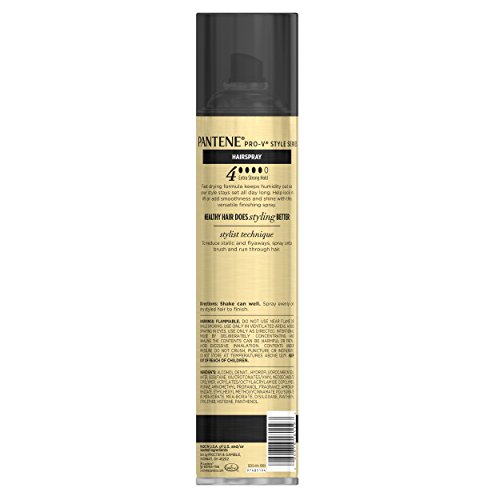 Pantene Extra Strong Hold Hair Spray, 14oz - Image 2