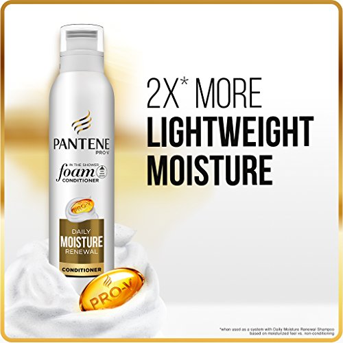 Pantene Foam Conditioner, Daily Moisture, 6 Fl Oz - Image 5
