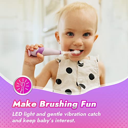 Papablic Toddler Electric Toothbrush With Unicorn Cover - Image 3