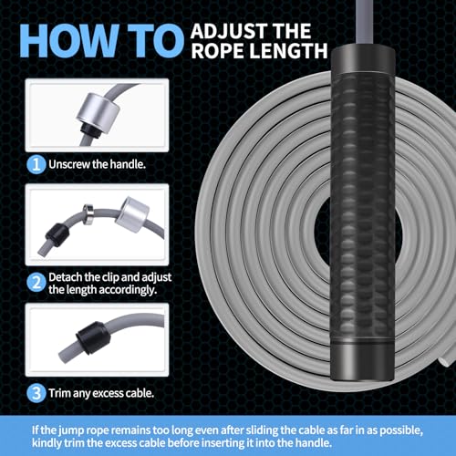 Passion Pulse Weighted Jump Rope For Fitness - Image 5