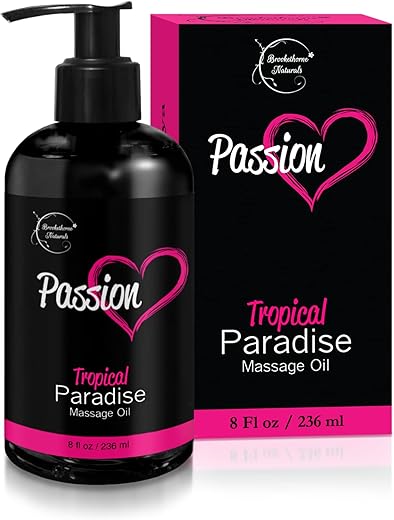 Brookethorne Naturals Passion Sensual Massage Oil For Couples