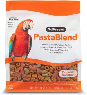 ZuPreem PastaBlend Bird Pellets For Large Birds