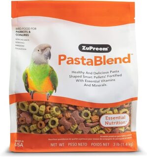 ZuPreem PastaBlend Pellets Bird Food, 3 lb