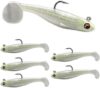 U.S.A. Bass Tackle Patriot Shad Scent Infused Paddle Tail Swimbaits