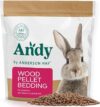 Andy by Anderson Hay Pellet Bedding, 15 lb Bag, Premium Pine Pellets