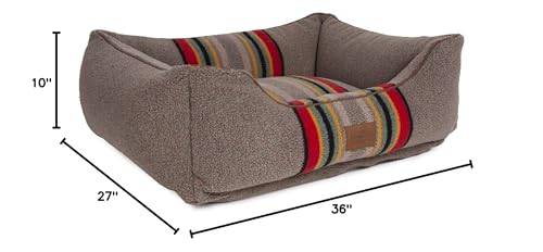 Pendleton Vintage Camp Berber Kuddler Dog Bed - Image 2