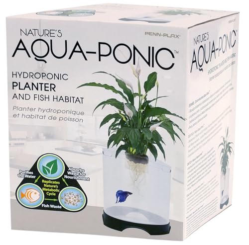 Penn-Plax Aquaponic Planter Aquarium For Betta Fish - Image 2