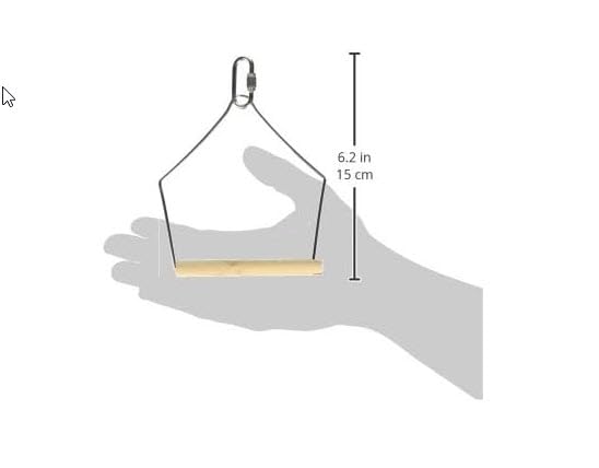 Penn-Plax Bird-Life Natural Perch Swing For Birds - Image 2